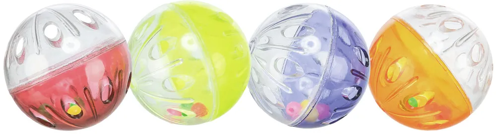TRIXIE Set Rasselbälle 4,5 cm (4 Stück) Direkt Vom Hersteller